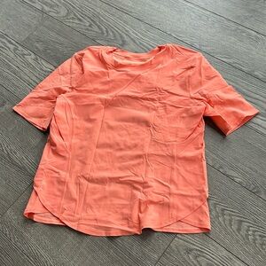 Lululemon UV Protection Fold-Over Running Shirt - 6